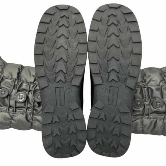 Aqua Stop Mongoose Winter Boots Faux Fur Lined Side Zipper Gray Size 7 - Picture 8 of 10